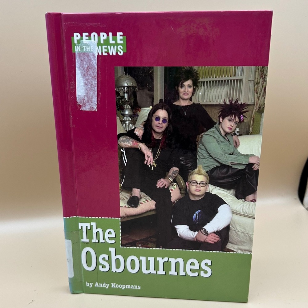 The Osbournes Biography Andy Koopmans Lucent Books Hardcover 2004 Ozzy Sharon